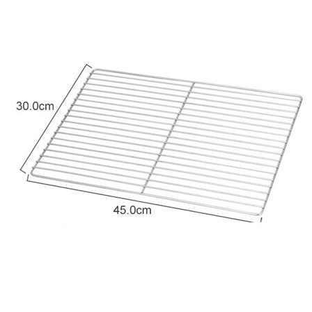 1 stk. BBQ-grill, grillrist i rustfritt stål, multifunksjonell