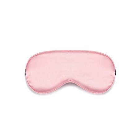 Luksuriøs Sovemaske i Silke – Rose