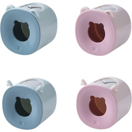 Stabil veggmontert tannbørsteholder Søt tannbørsteholder for