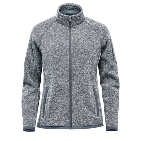 Stormtech Dam/Kvinnor Avalante Heather Full Zip Fleecejacka