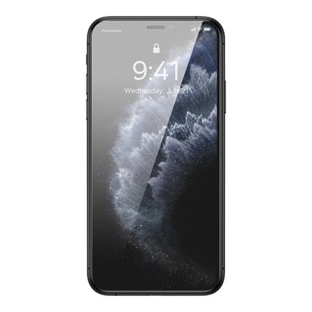 Baseus 0,3 mm fuldglas hærdet glasfilm (2stk pakke) til iPhone XS Max/11 Pro Max 6,5 tommer