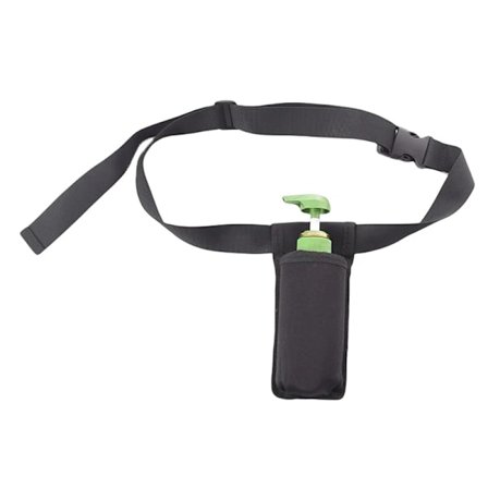 Massageflaska Tvättbara Förvaringsväskor i Oxfordtyg Rymmer 1 Flaska Massagelotion Essens Oljedispenser Midjebälteshållare~05410