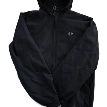 Svart vindjacka från Fred Perry XS