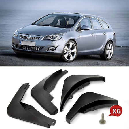 Yhteensopiva Vauxhall Opel Astra J Buick Verano 2010-2016 roiskeläppien kanssa 2010 2011 2012 2013 2014 15