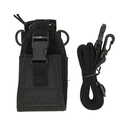 Walkie Talkie -kotelo, Nylon, Suojaava, Kannettava, 2-suuntainen Radiokotelo Säädettävllä Hihnalla KenwoodMSC-20C:lle
