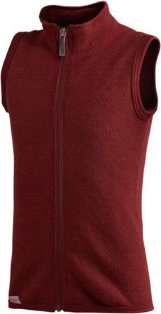 Woolpower - Kids Vest 400 lasten merinoliivi - Punainen