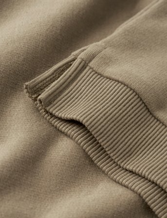 Lil'Atelier Nmmilondon Rim Ls Loose Sweat Lil - Khaki green - 104