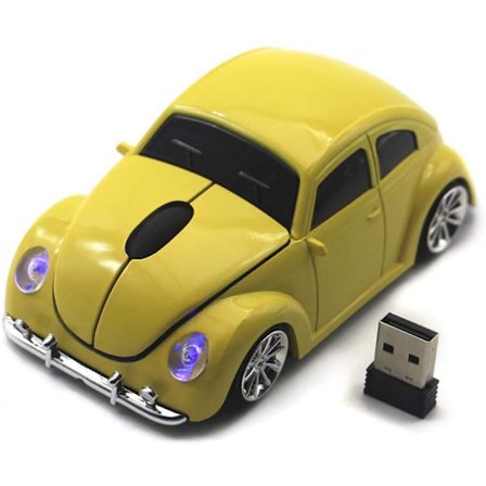 Bilmus trådlös mus för bärbar dator och stationär dator med 2