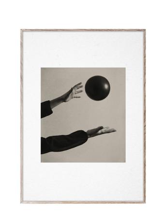 Play I - 30X40 Home Decoration Posters & Frames Posters Black & White Multi/mønstret Paper Collective