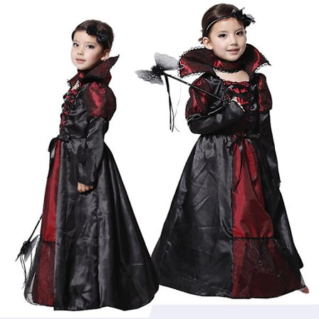 Piges Prom Gothic Performance Kostume Fancy Up Outfit