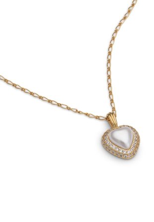 Lily and Rose Athena necklace - Ivory Halsband Dam Guld ONE-SIZE