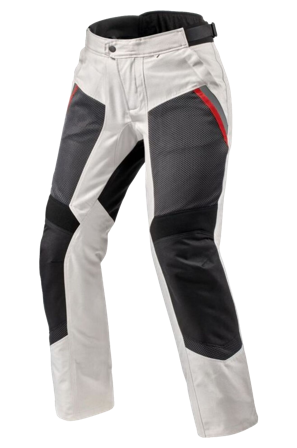 Pantalones de Moto Mujer Rev ́it! Tornado 4 H2O Plateado/Negro 42
