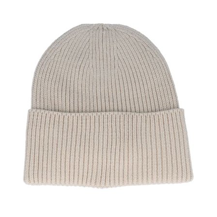 Beechfield - Beige cuff Beanie - Oatmeal Oversized Cuff Blank Beanie @ Hatstore