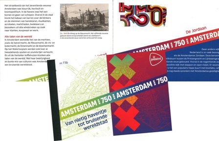 Holland - Amsterdam 750 år - Postfrisk prestigehæfte