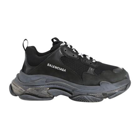 Balenciaga Vintage Sneakers , Zwart , Heren , Maat: 44 EU