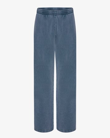 Organic Straight Leg Sweatpants - Neptune Blue XS