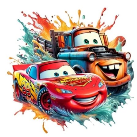 Barnrum Cars Affisch A4