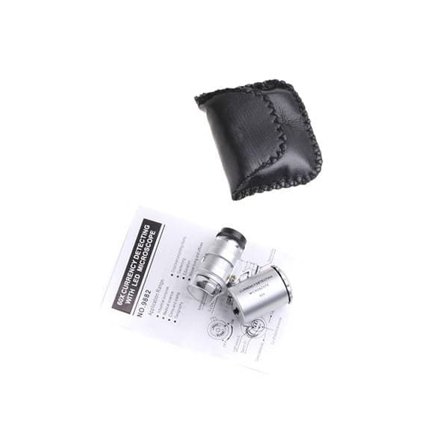 Luppi / UV-mikroskooppi - 60x suurennus & LED-lamppu—pa