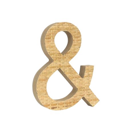 Rottinki MDF-koriste-elementti, 17x3x20 cm