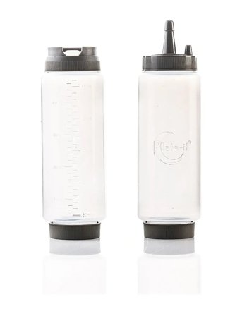 Plate it Squeeze Bottles Garnishing Set 2 Plate-It - Grey - ONE SIZE