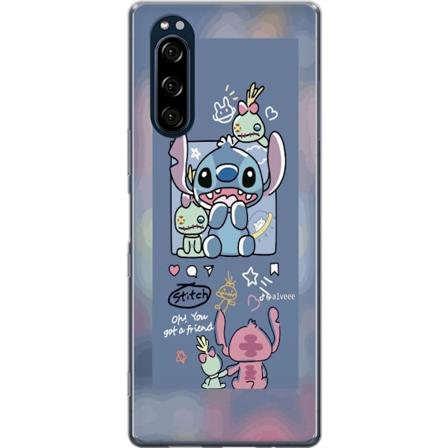 Sony Xperia 5 L pin kyv kuori Stitch Yst v t