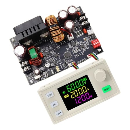 XY6020L 1200W Spenningsregulator Strømforsyning Justerbar 20A Konstant Spenning Konstant Strøm Nedtrappingsmodul