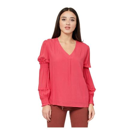 Fracomina, Blouses Czerwony, Kobieta, Rozmiar: XL