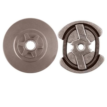 Husqvarna 136, 137, 142, 235, 240, 36, 41 moottorisaha 3/8-6 Spur-rattaan kytkinrumpu