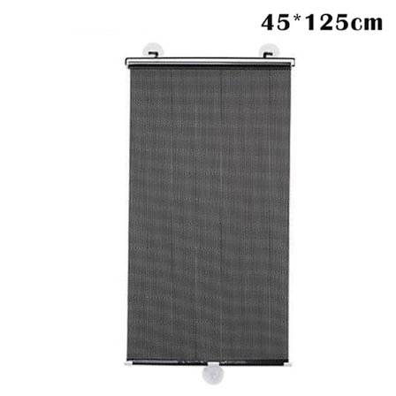Sugkopper Vindue Skærm Visir Ingen Boring Bil Hjem Badeværelse Solgardin Solbeskyttelse Sort
