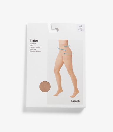 Kappahl | 20 den medium control top strumpbyxa | Ljusbeige
