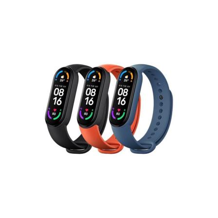 Mi Smart Band 6 Strap(3 Pack) Black/orange/blue
