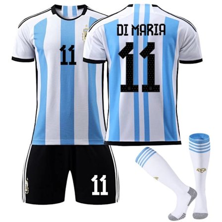 Barn/Vuxen 20 22 Världscupen Argentina set DI MARIA-11[GKS] DI MARIA-11 #l