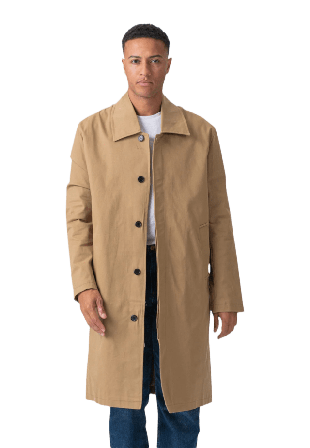 TeeShoppen Trenchcoat Jackor Herr Beige XXL