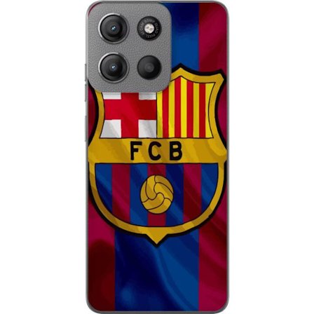 Kompatibelt Mobildeksel til Motorola Moto G15 FC Barcelona Fotballklubb Spania La Liga tradisjonsrik klubb med offensivt spill, store navn og sterk ut