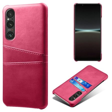 Sony Xperia 1 V skal med korthållare - Rosa
