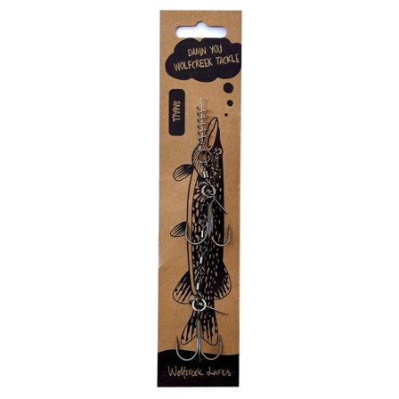 Wolfcreek Lures Stinger - Swivel 1/0 Small incl. Shallow Screw 1-pack