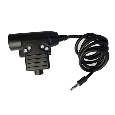 U94 PTT Headset Militär Adapter för Z-Tactical för telefon Mobiltelefon 3.5mm Plugg