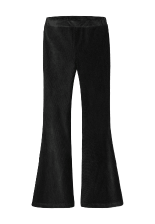 Name It Nkforinge Bootcut Vel Pant Byxor Dam Svart 164