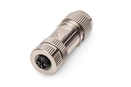 Digitus CAT 6A field assembly M12 Jack X-coded IP67