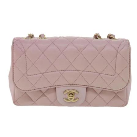 Chanel Vintage Pre-owned Shoulder Väska rosa, Dam Vintage Väskor, Dam, Storlek: ONE SIZE