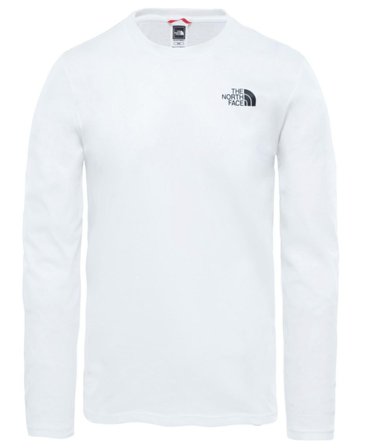 The North Face M L/S Easy Tee Hvit