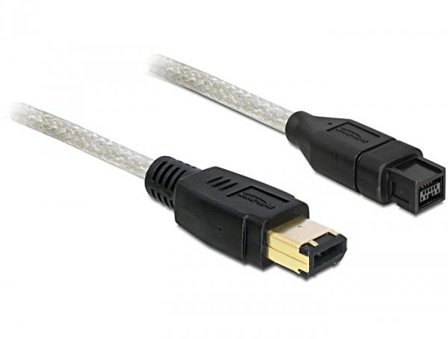 Delock IEEE 1394-kabel - FireWire 800 til 6 pin FireWire - 1 m
