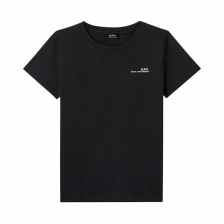 A.p.c., T-Shirts Zwart, Dames, Maat:L