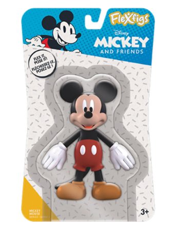 Flexfigs Flexfigs 1 Pack - Disney - Mickey - Multi/patterned - ONE SIZE