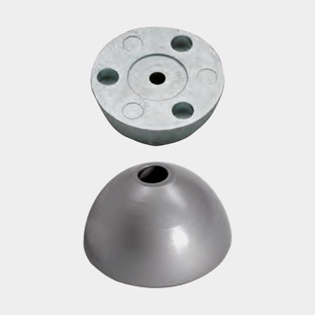 Anoda cynkowa 3888305, do śruby napędowej, pasuje do śruby napędowej Flex o fold, Ø68 mm - Jachtowa