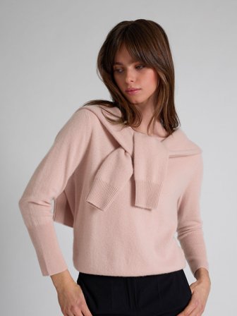 Kashmina - Kashmirgenser "Asta" - Rose glow - Size L