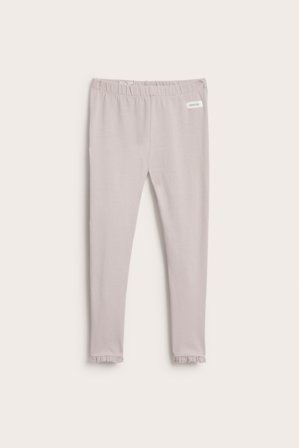 Newbie | Leggings med spets Ljuslila 110 | Ljuslila