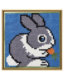 Broderikit Stramaljtavla Kanin