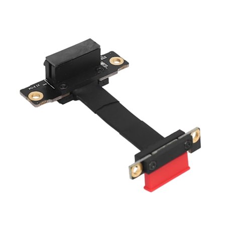 PCIe X1 Riserkabel Dubbel 90 Grader Höger Vinkel PCIe 3.0 X1 Till X1 Förlängningskabel 8gbps Pci Express