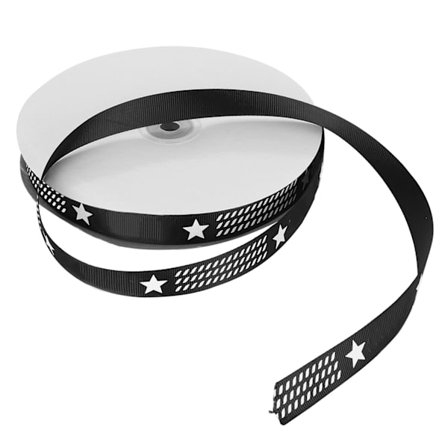 Satiininauha polyesteri lahjapakkaus hääkoriste juhlatarvikkeet urheilukuvio 50 jaardia